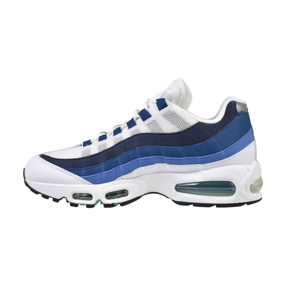Nike Air Max 95 Big Bubble Men's Shoes White/Emerald Green-Blue ih7855-100