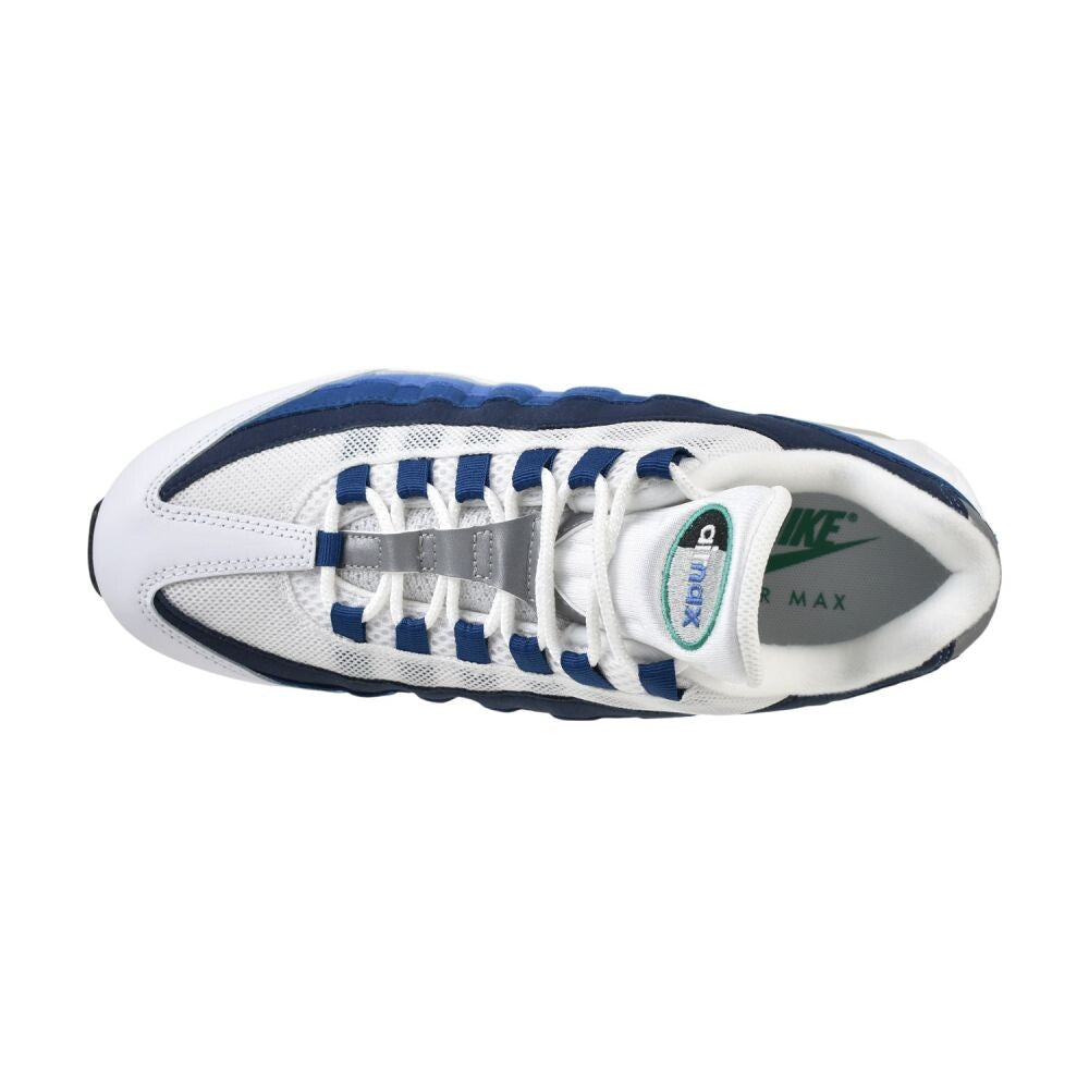 Nike Air Max 95 Big Bubble Men's Shoes White/Emerald Green-Blue ih7855-100