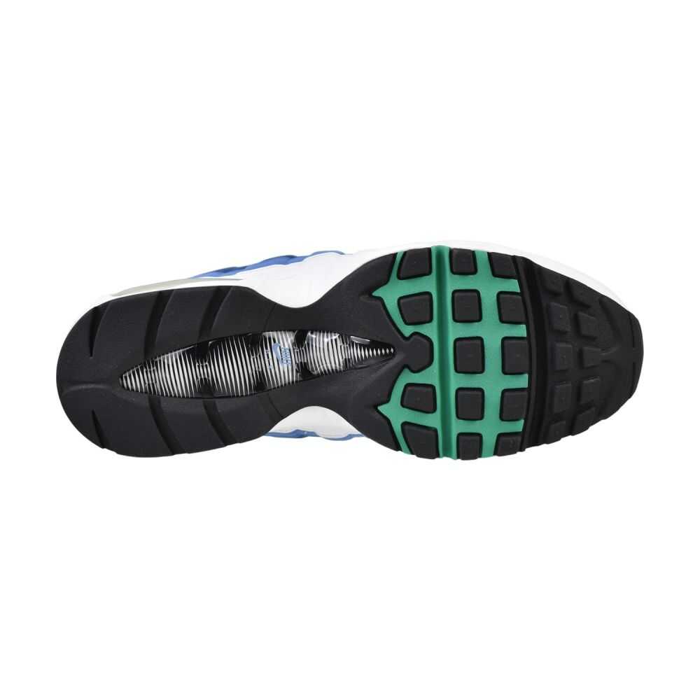 Nike Air Max 95 Big Bubble Men's Shoes White/Emerald Green-Blue ih7855-100