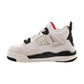 Jordan 4 Retro OG (TD) "Flight Club" Toddler Shoes Sail/Black im4027-100