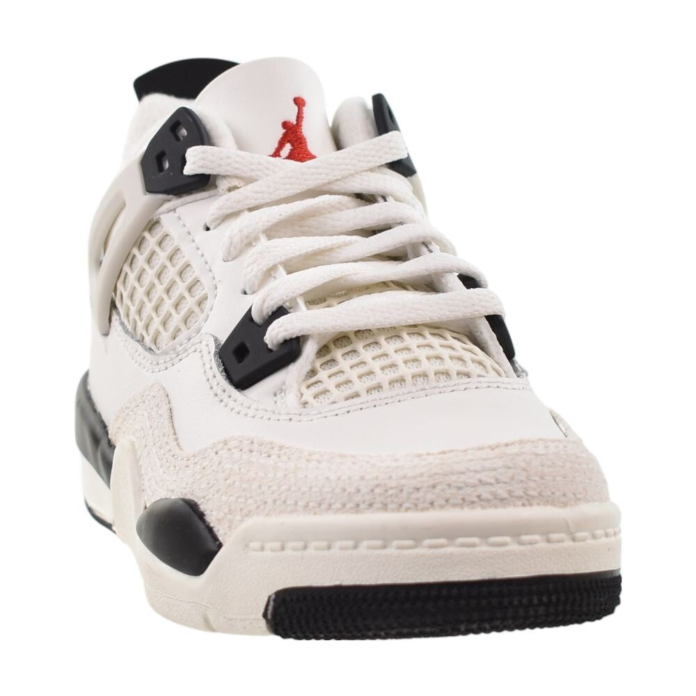 Jordan 4 Retro OG "Flight Club" Little Kids' Shoes Sail/Black im4028-100