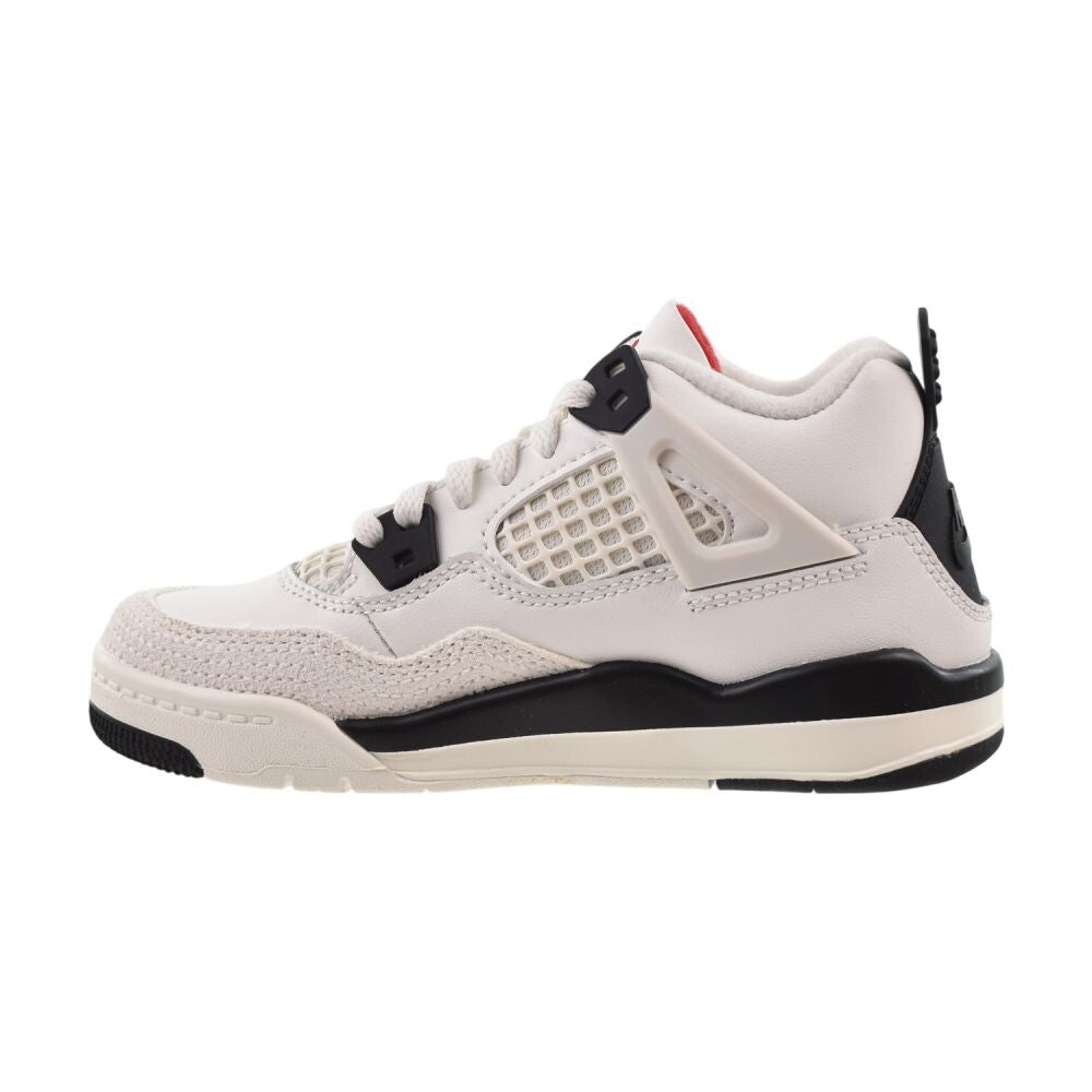 Jordan 4 Retro OG "Flight Club" Little Kids' Shoes Sail/Black im4028-100