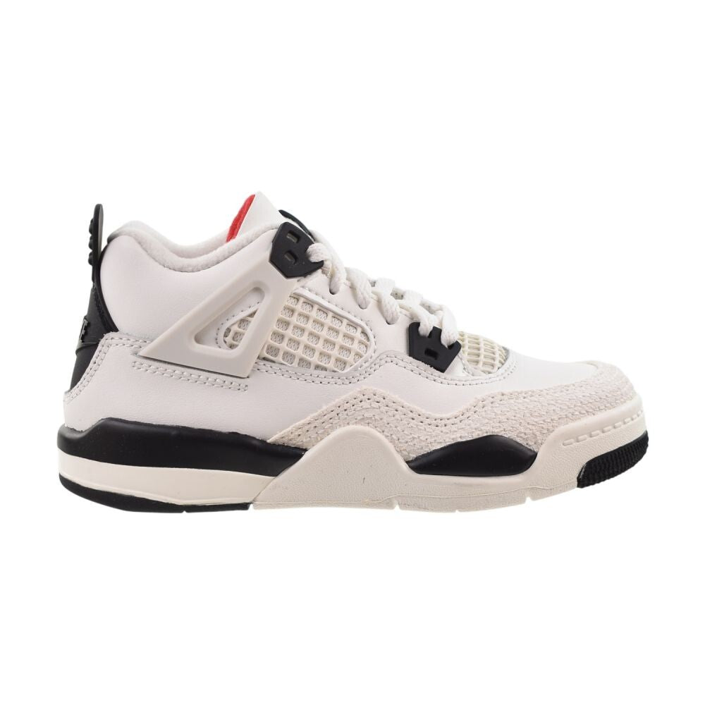 Jordan 4 Retro OG "Flight Club" Little Kids' Shoes Sail/Black im4028-100