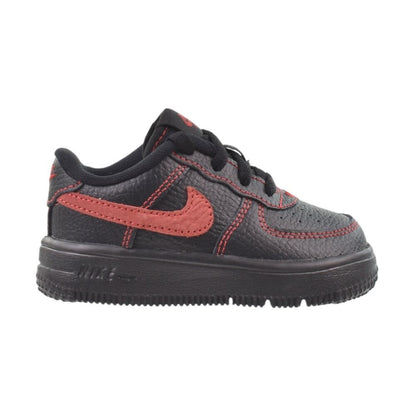 Nike Force 1 Low LV8 3 Lace (TD) Toddlers' Shoes Black/Red im7995-001