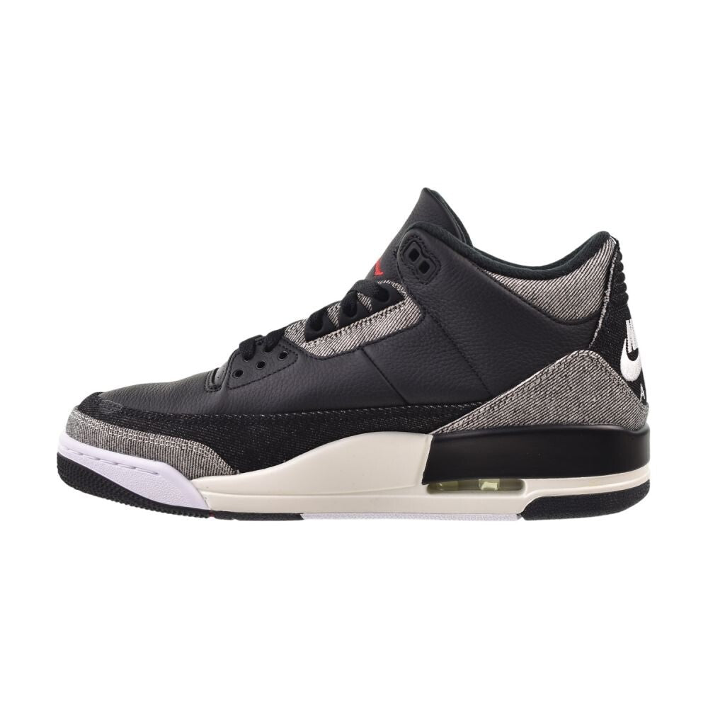Air Jordan 3 Retro Men's Shoes Denim/Black-Gym Red ir0914-400