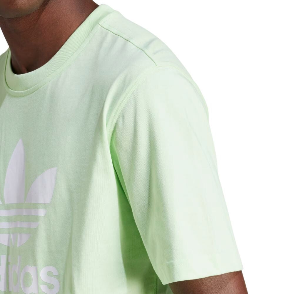 Adidas Adicolor Trefoil Men's T-Shirt Semi Green Spark  ir7979-sgs