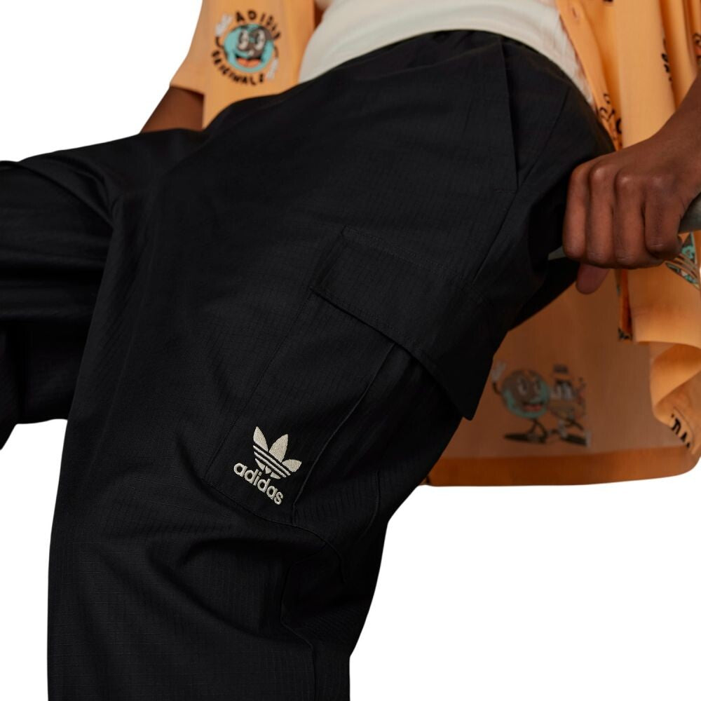 Adidas Enjoy Summer Ripstop Cargo Men's Pants Black it8175-black