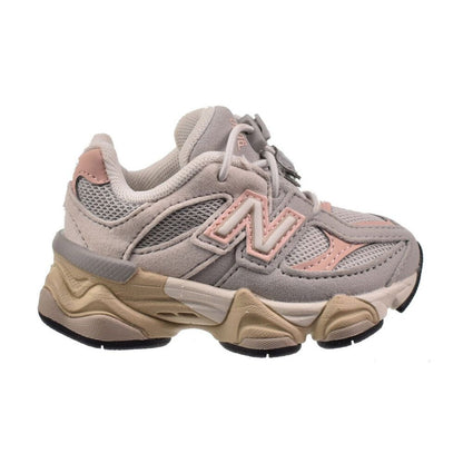 New Balance 9060 (Wide) Toddlers' Shoes Grey/Pink iv9060-el-W