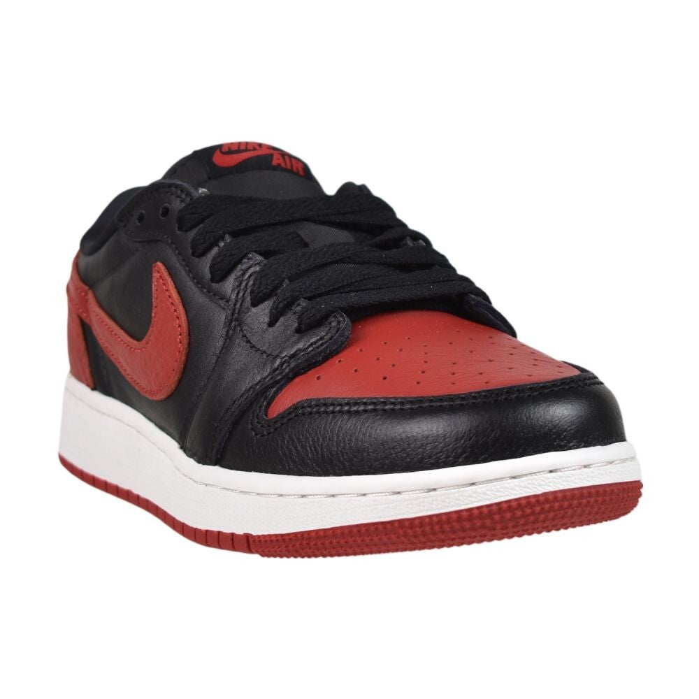 Jordan 1 Retro Low OG (GS) "Banned" Big Kids' Shoes Black-Red iw6277-001