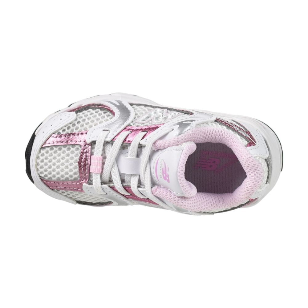 New Balance 530 Toddlers' Shoes White/Pink iz530-rk
