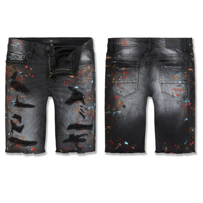 Jordan Craig Big Men's Shorts Industrial Black