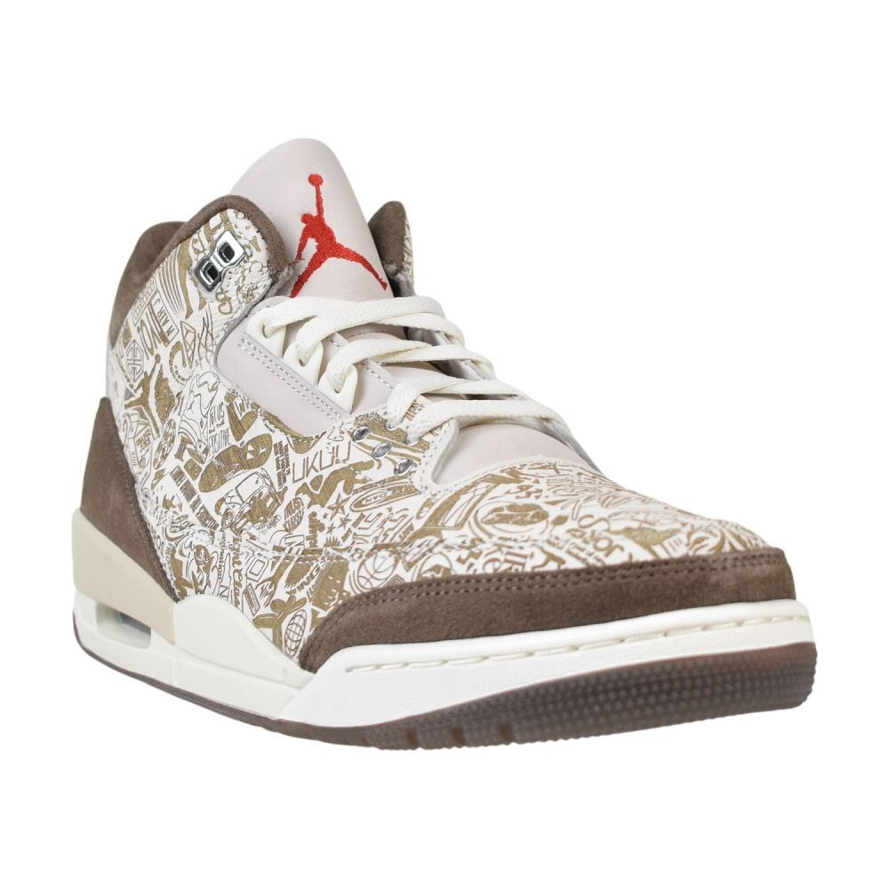 Air Jordan 3 Retro "Laser" Men's Shoes Phantom/University Red ja1369-001