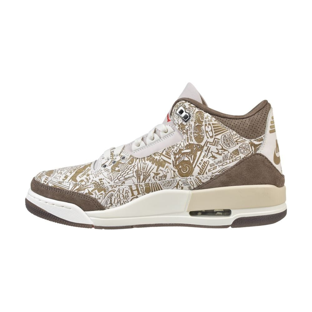 Air Jordan 3 Retro "Laser" Men's Shoes Phantom/University Red ja1369-001