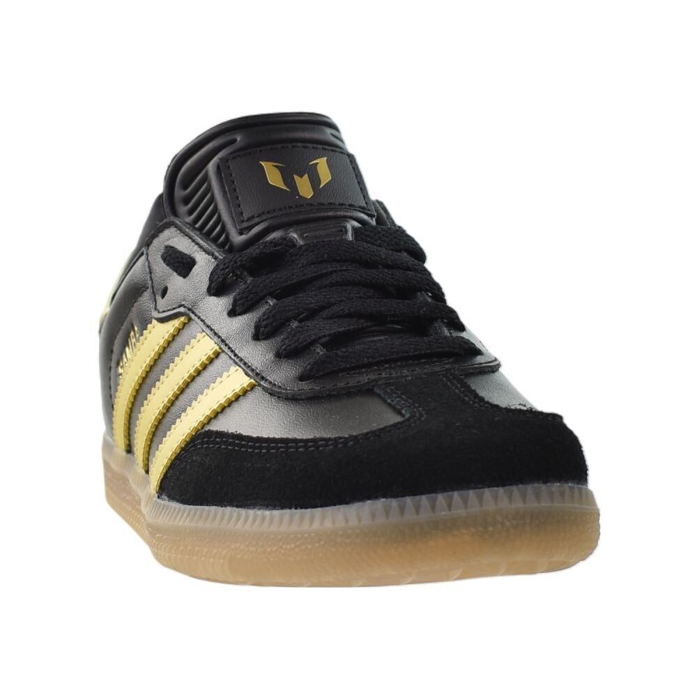 Adidas Samba Messi J Big Kids' Shoes Black/Gold/Gum jh5641