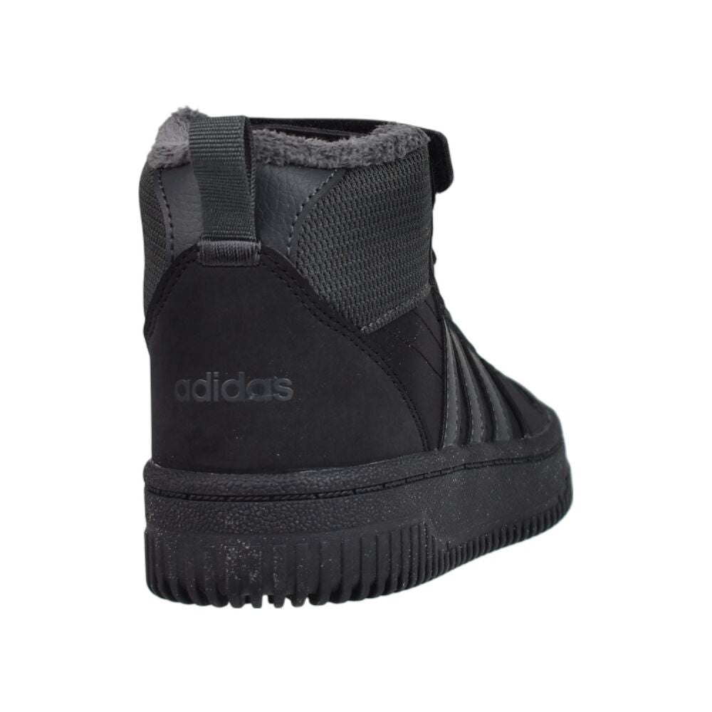 Adidas Break Start Mid Winterized Little Kids' Shoes Black/Grey jh6759