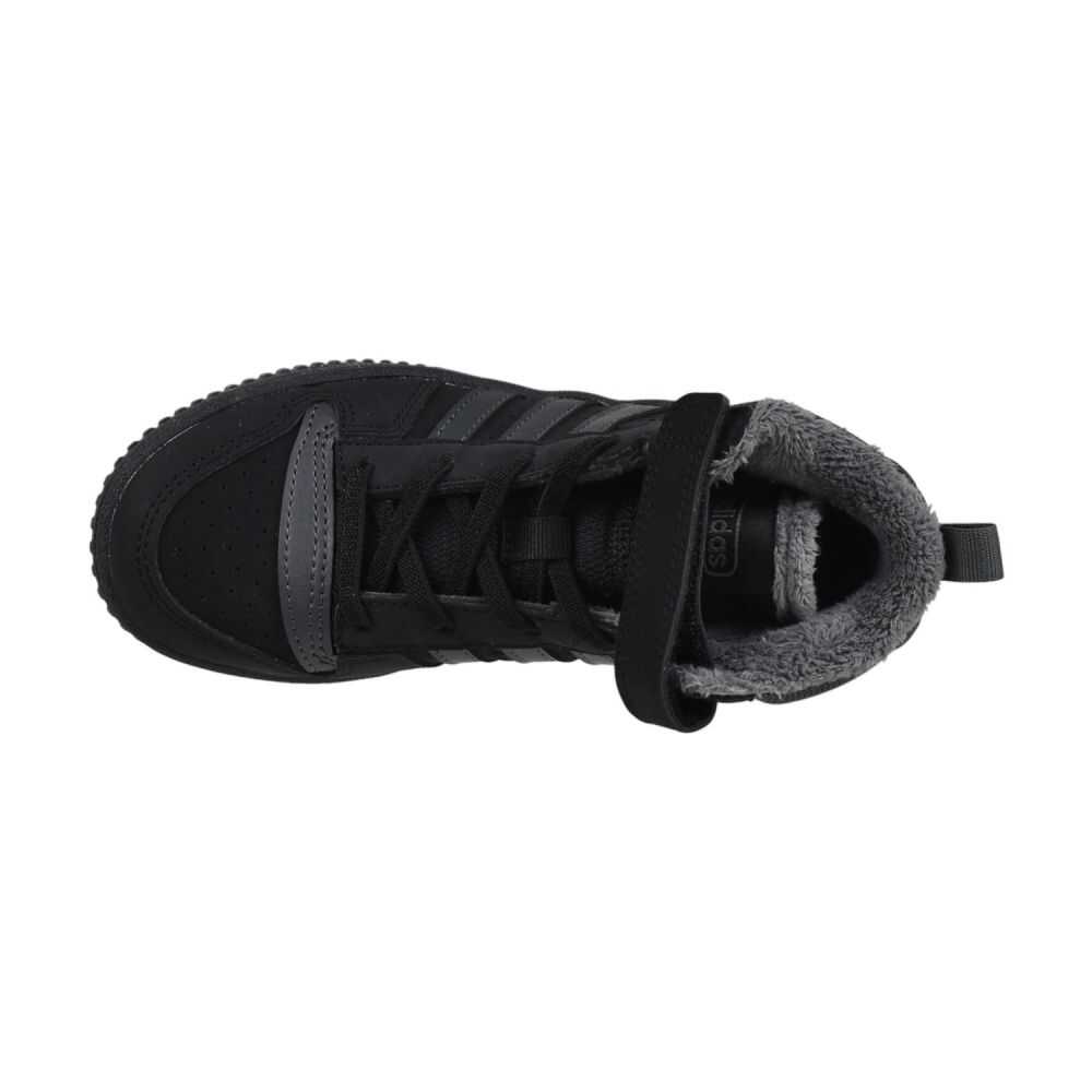 Adidas Break Start Mid Winterized Little Kids' Shoes Black/Grey jh6759