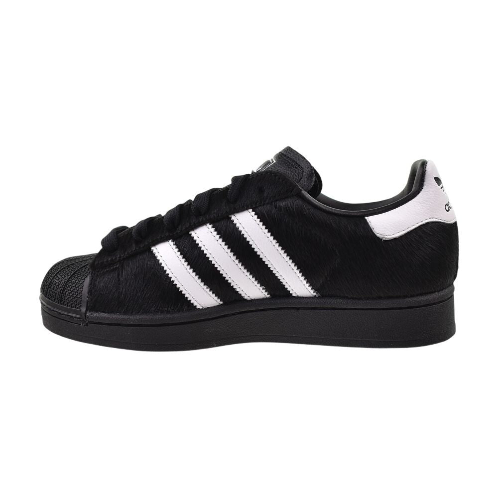 Adidas Superstar II W "Fur" Women's Shoes Core Black/White jh9475