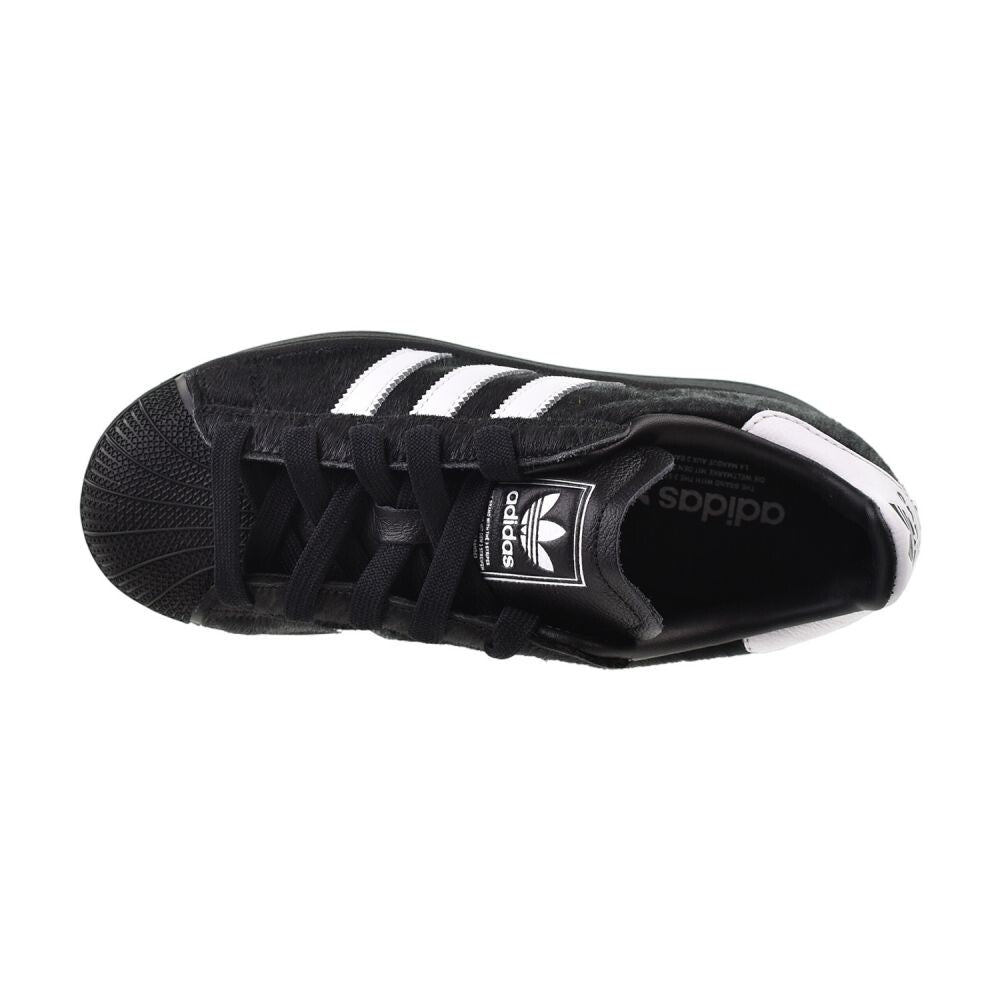 Adidas Superstar II W "Fur" Women's Shoes Core Black/White jh9475