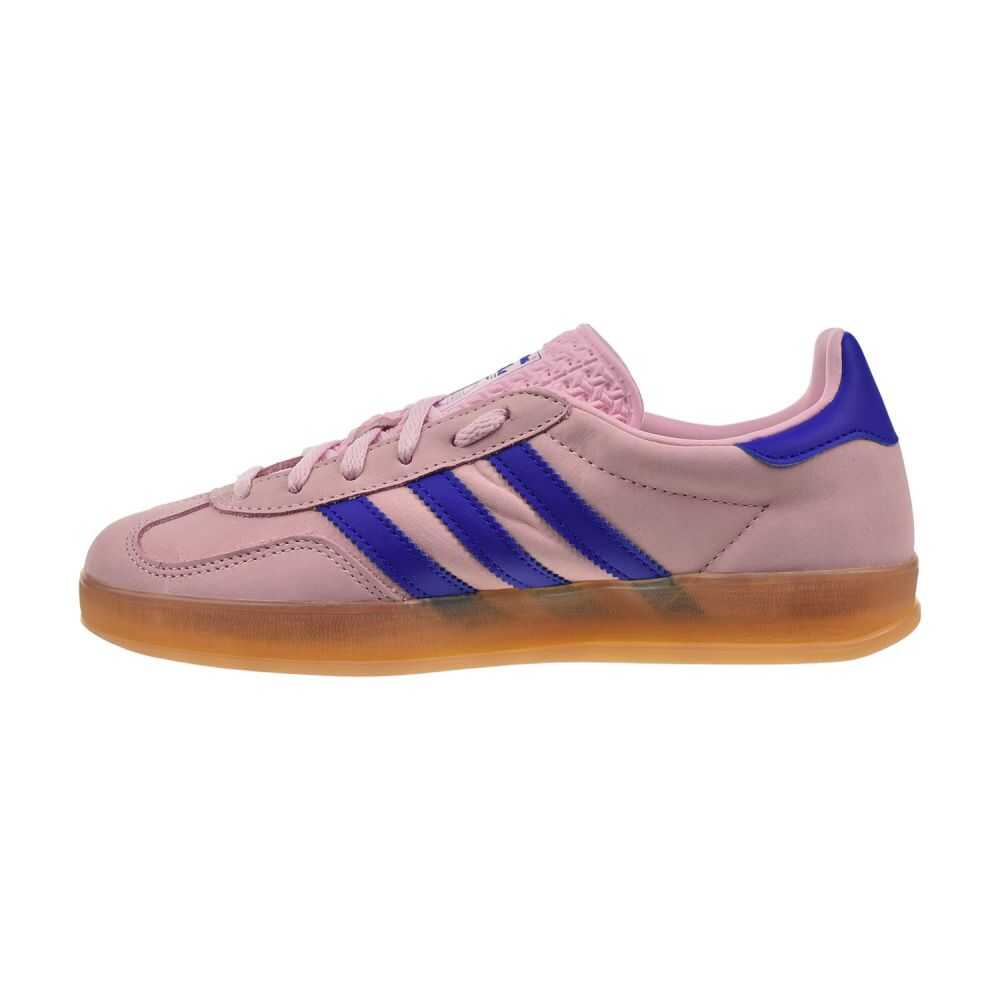 Adidas Gazelle Indoor Women's Shoes Clear Pink/Lucid Blue ji1371