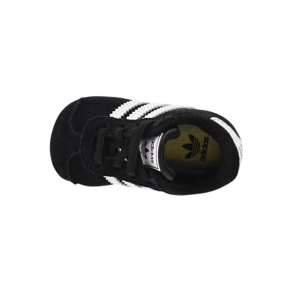 Adidas Gazelle Crib Baby Shoes Core Black/Footwear White ji2046
