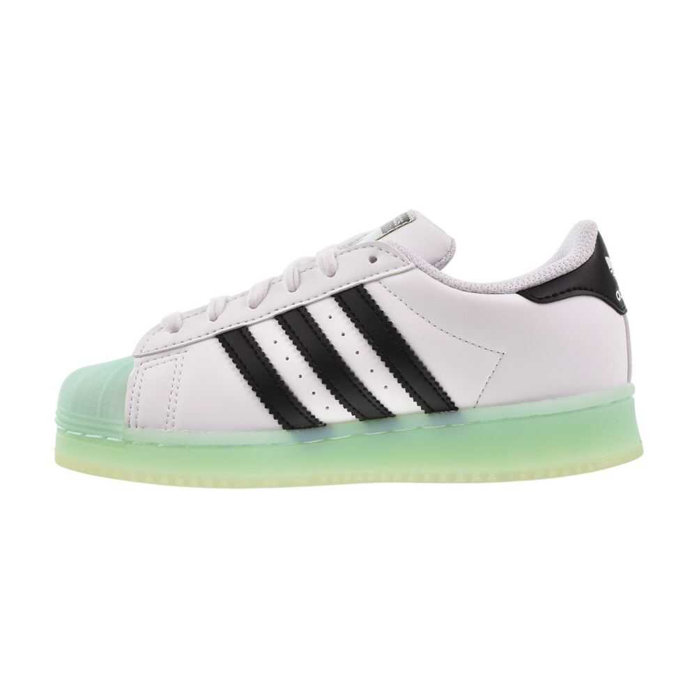 Adidas Superstar LED Lights C Little Kids' Shoes Cloud White ji4376