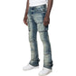 Smoke Rise Stacked Utility Multi Pocket Cargo Men's Jeans Village Blue jp24143-vb