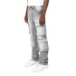Smoke Rise Cargo Fashion Stacked Men's Jeans Union Grey jp25143-ug