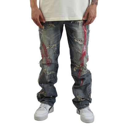 Smoke Rise Paradise Color Weft Men's Jeans jp25529-hb