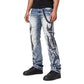 Smoke Rise Unbreakable Men's Jeans Hazel Blue jp25626-hb