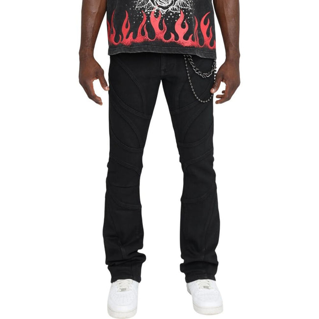 Smoke Rise Engineered Pant Men's Jeans Glow Black jp26s418-gb