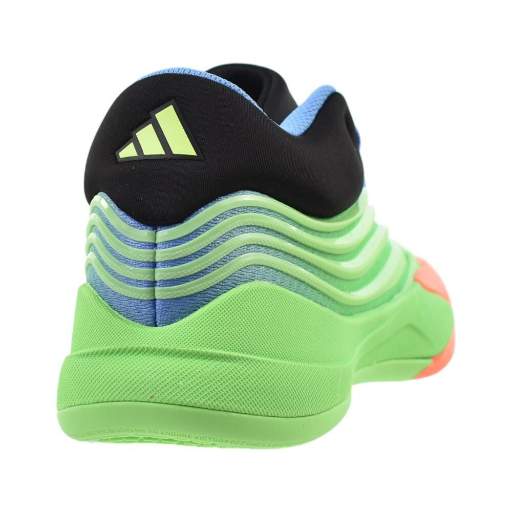 Adidas Dame X J Big Kids' Basketball Shoes Lime Burst/Coral jp8635