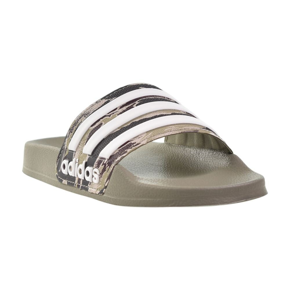 Adidas Adilette Shower K Little Kids' Slides Green/Silver jq2160