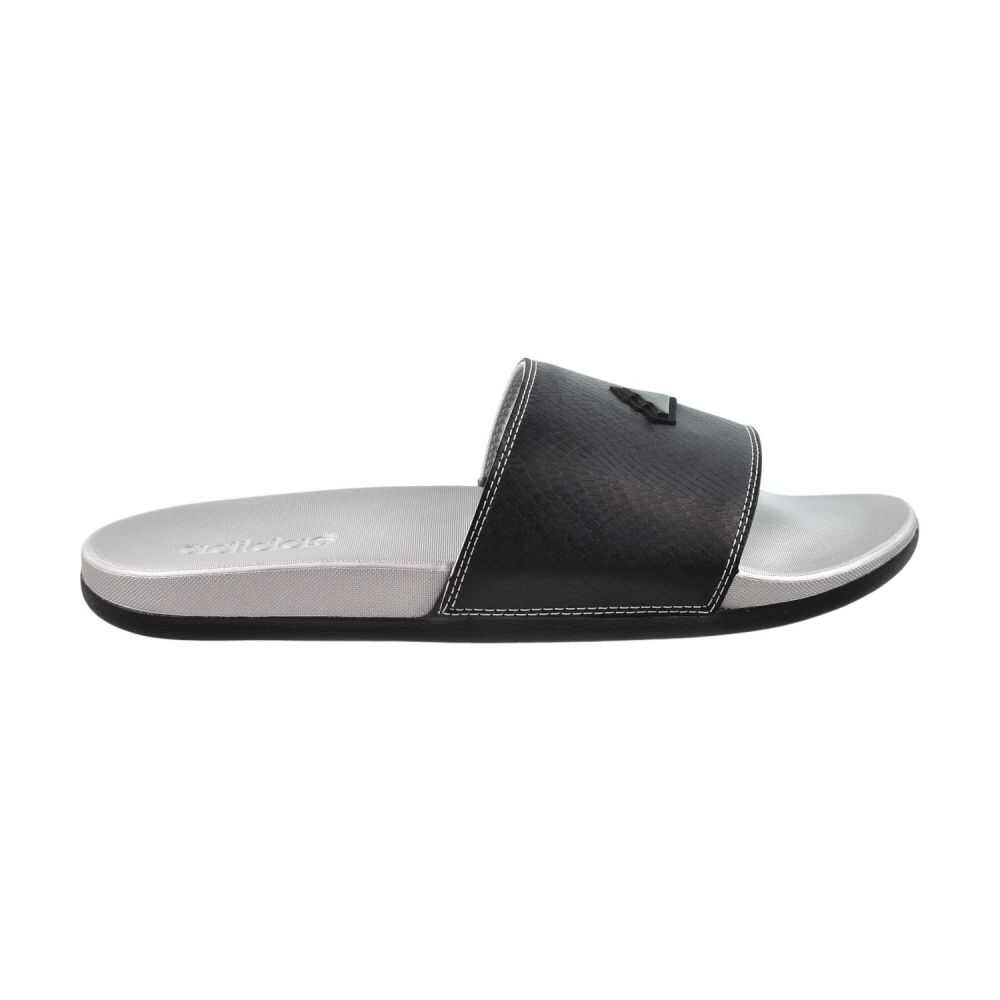 Adidas Adilette Comfort Men's Slides Core Black/Silver Metallic jq2254