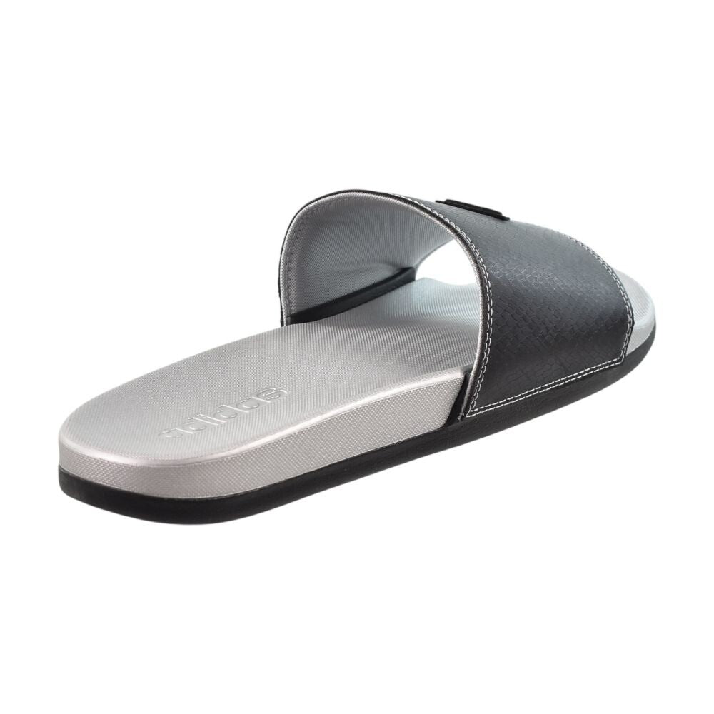 Adidas Adilette Comfort Men's Slides Core Black/Silver Metallic jq2254