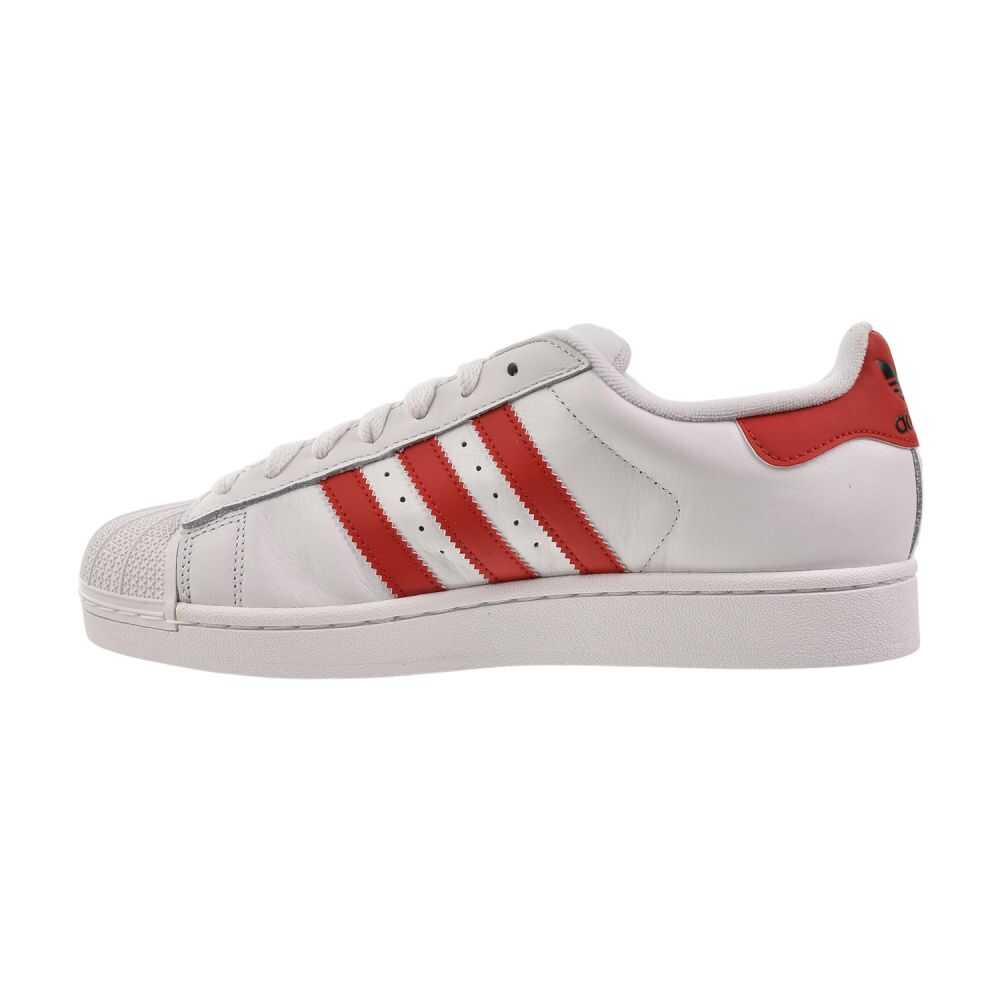Adidas Superstar II Men's Shoes Cloud White/Better Scarlet jq4728