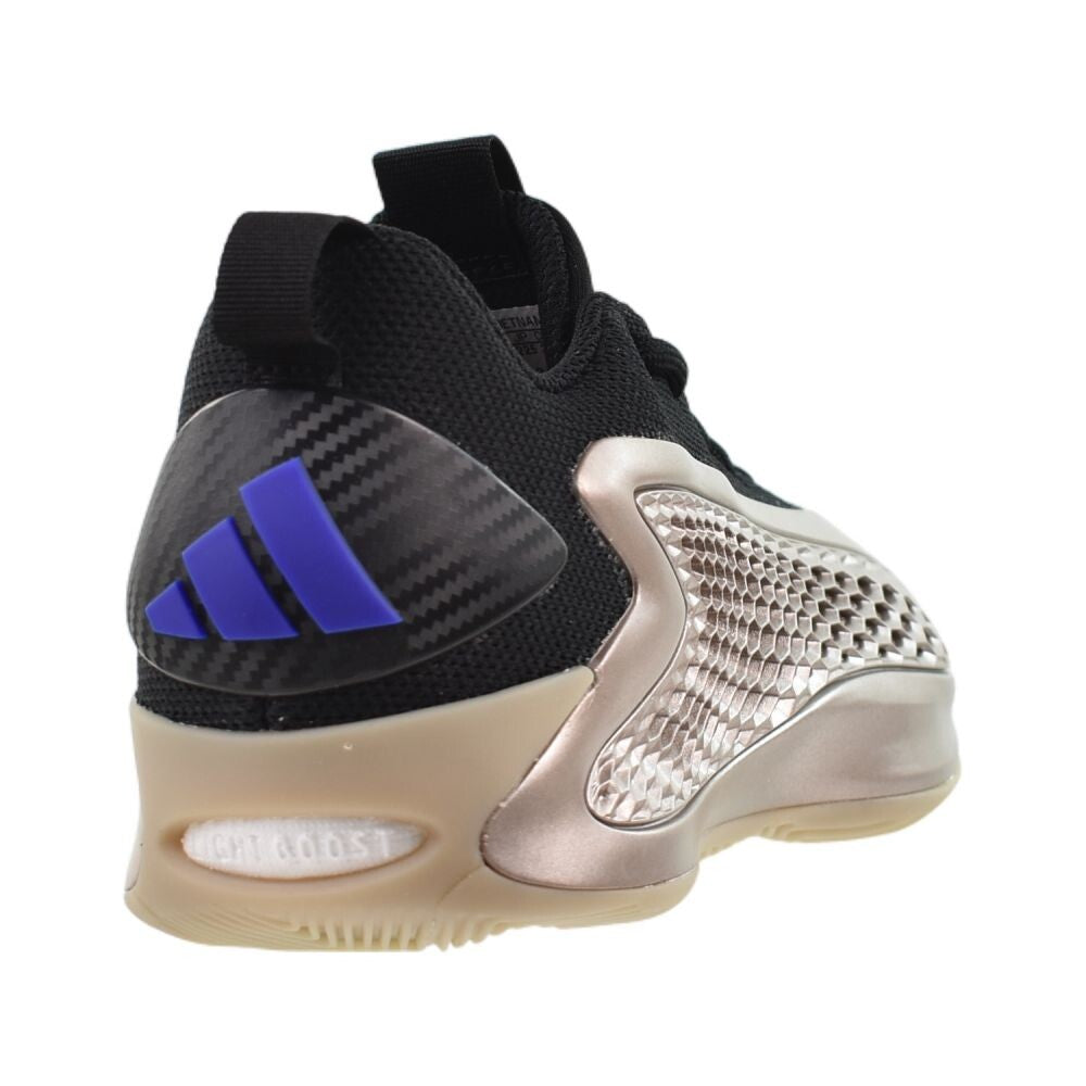 Adidas Anthony Edwards 1 J Low Big Kids' Shoes Champagne Metallic jq6132