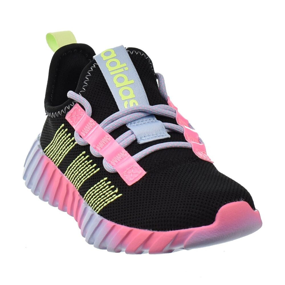 Adidas Kaptir Flow K Kids' Shoes Core Black/Hi-ResYellow jq7348
