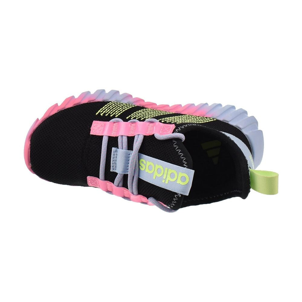 Adidas Kaptir Flow K Kids' Shoes Core Black/Hi-ResYellow jq7348