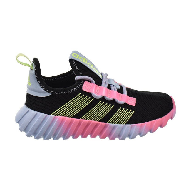 Adidas Kaptir Flow K Kids' Shoes Core Black/Hi-ResYellow jq7348