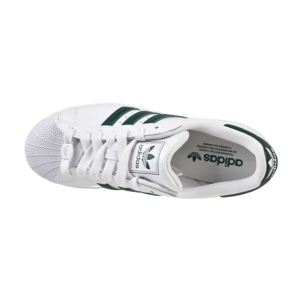 Adidas Superstar II Men's Shoes Cloud White/Collegiate Green jr7314