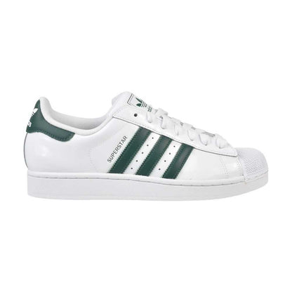Adidas Superstar II Men's Shoes Cloud White/Collegiate Green jr7314