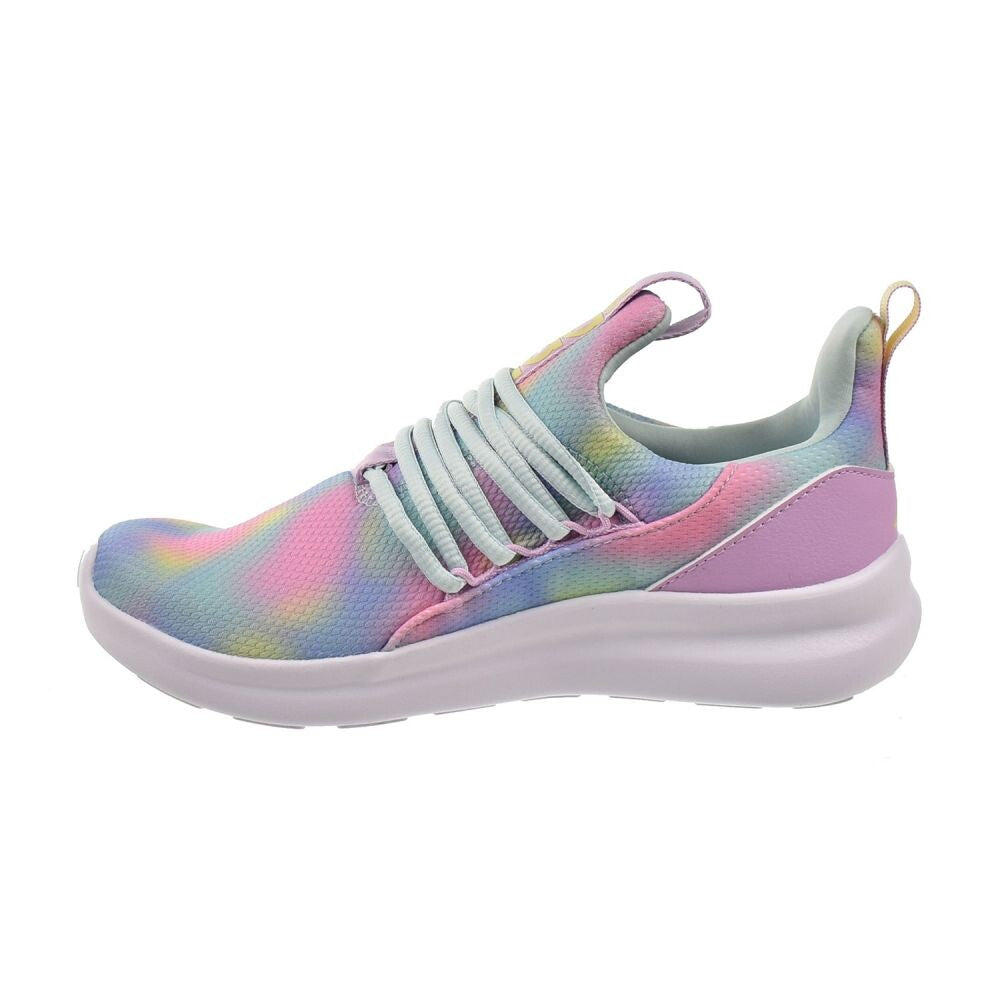 Adidas Lite Racer Adapt 7.0 k Big Kids Shoes Bliss Lilac/Halo Mint/Powder Yellow jr8255