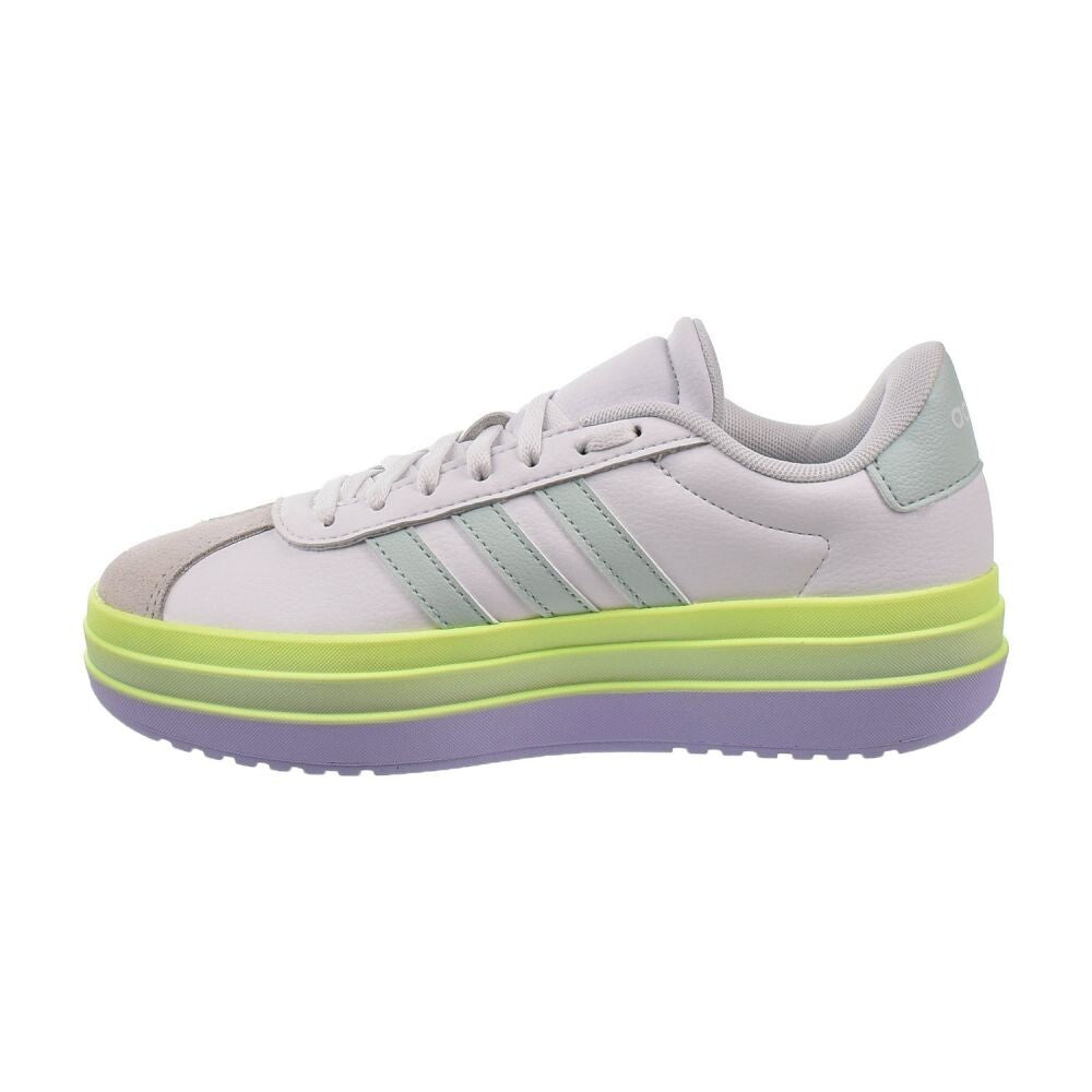 Adidas VL Court Bold J Big Kids' Shoes Footwear White/Halo Mint/Violet Tone js0873