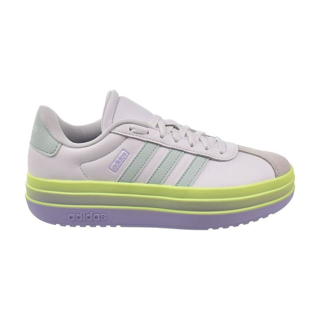 Adidas VL Court Bold J Big Kids' Shoes Footwear White/Halo Mint/Violet Tone js0873