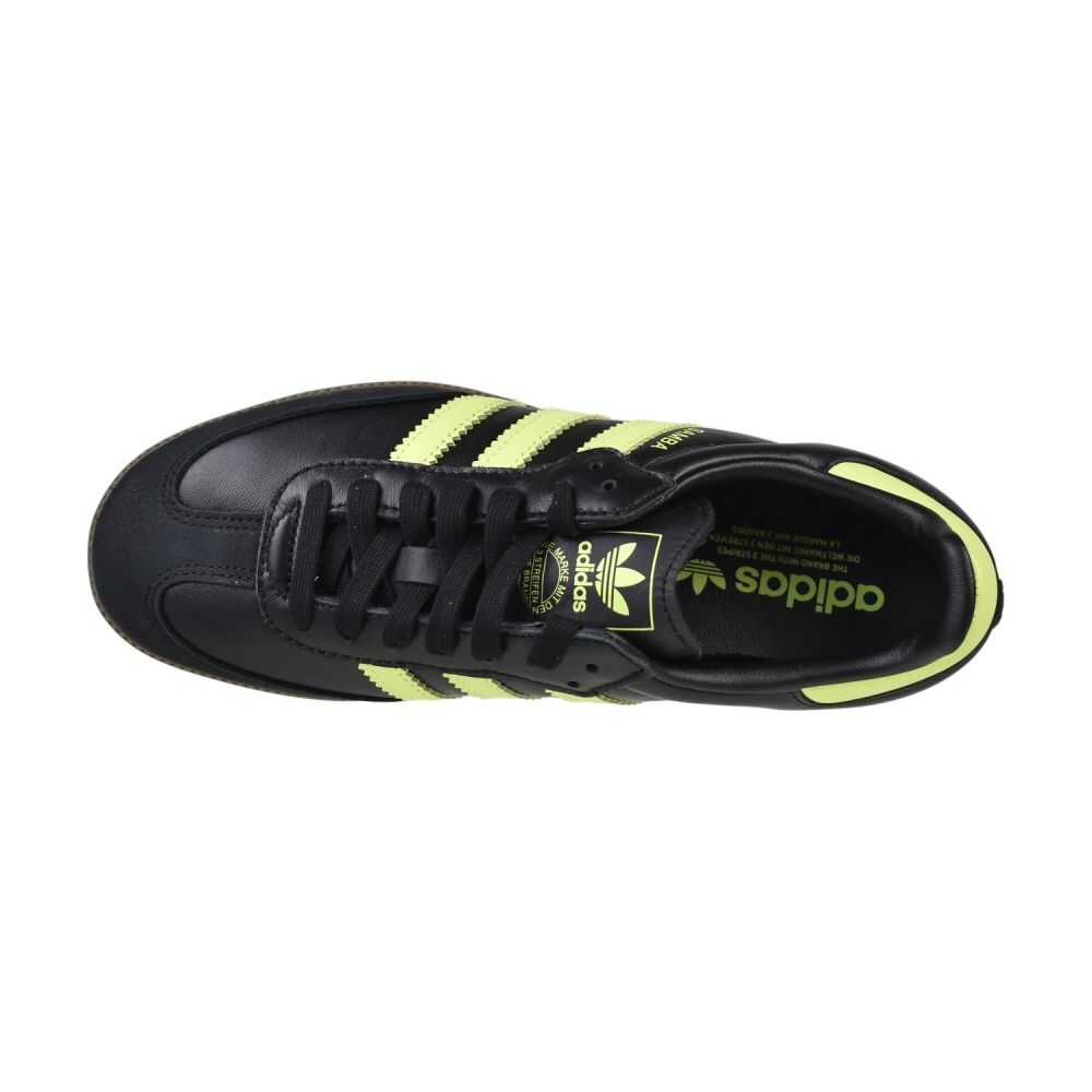 Adidas Samba OG W Women's Shoes Black/Pulse Lime/Gum js1387