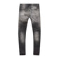 Jordan Craig Washed Denim Men's Pants Black Shadow js2345-bs