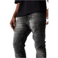 Jordan Craig Washed Denim Men's Pants Black Shadow js2345-bs