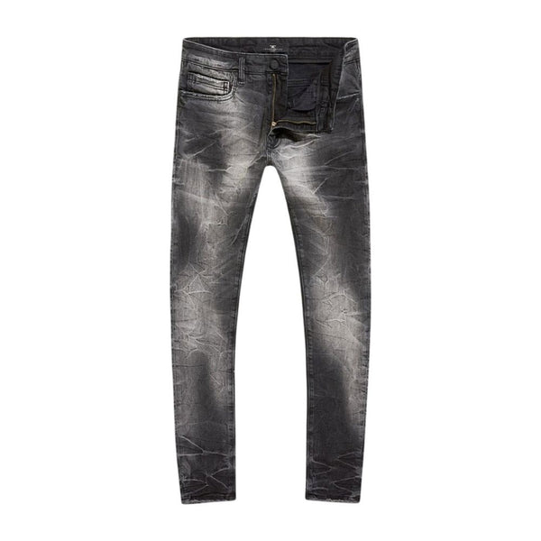Jordan Craig Washed Denim Men's Pants Black Shadow js2345-bs