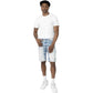 Smoke Rise Essential Denim Men's Shorts Coastal Blue js24109-cb