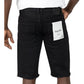 Smoke Rise Essential Denim Men's Shorts Glow Black js24109-gb